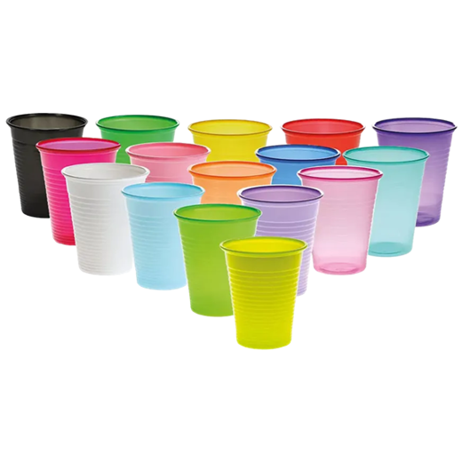 Plastglös 180ml (100 í pk) - Fastus heilsa